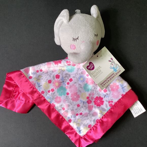 Elephant Blanet Buddy - Parent's Choice - 12" x 12" Lovey for Babies - NWT - Picture 5 of 5